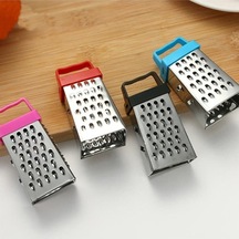 3 Fonksiyonlu Mıknatıslı Mini Sarımsak Peynir Rendesi 8 Cm Çelik Diğer