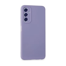 Galaxy Uyumlu - A05s Kılıf First Silikon - Lila
