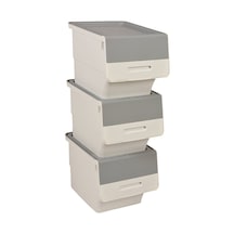 Motek Çok Amaçlı Tekerlekli Organizer Set 3x12 Lt Renkli Çok Renkli