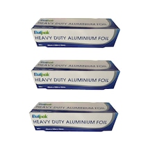 Burpak Heavy Duty Ağır Hizmet Tipi Alüminyum Folyo 18 Mikron 3'lü 30 CM x 150 M