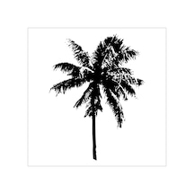 Ağaç Ve Gül Resimleri Folyo Sticker Derstv223 100cm Uzunluk Siyah