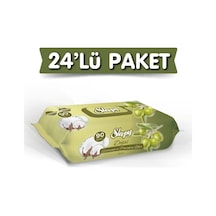 Sleepy Islak Havlu Zeytinyağı-Pamuksu Lifler 90 Lı X 24 Adet (2160 Yaprak)