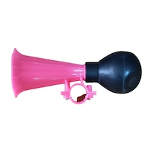 Pompalı Bisiklet Kornası Tek Hunili Havalı Korna Pembe