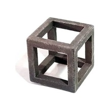 Karides Seramik Küp İnce 2x2 Cm