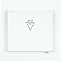Viko Karre Beyaz Gecikmeli Enerji Saver 230 V ÇERÇEVELİ