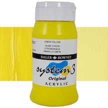 Daler Rowney System 3 Akrilik Boya 500Ml 651 Lemon Yellow