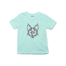 Çocuk Tişört Japanese Kitsune Fox Mask Text Aesthetic Design 001