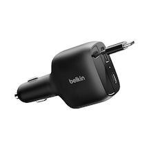 Belkin Ccc001hqbk Boostcharge 75w Entegre Kablolu Araç Şarj Cihazı Siyah