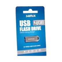 Sunix 4 GB Metal Flash Bellek