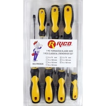 Rico 003Rk0026 7 Yedi Parça Klasik Tornavida Seti Takımı N112026