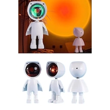 Astronot - 982 - Işık Projektörü Gökkuşağı Projeksiyon Gece - Csmo-tex - Lambası lik