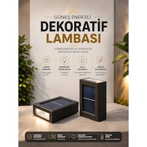 Bahçe Aydınlatması Solar Güneş Enerjili Dekoratik Led Işıklı Lamba - 15000