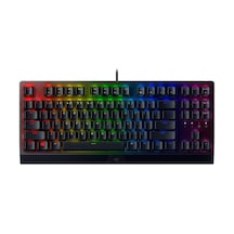 Blackwidow V3 Tenkeyless Yeşil Anahtar - Kompakt Mekanik Oyun Klavyesi Tıklanabilir Mekanik Anahtarlar, Kompakt Form Faktörü, Tamamen Programlanabilir Tuşlar Us-düzeni Siyah Diğer