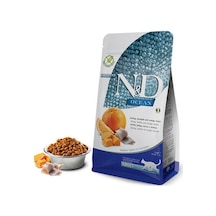 N&d Ocean Pumpkin Balkabaklı Ringa Balıklı Portakallı Tahılsız Yetişkin Kedi Maması 1,5 Kg