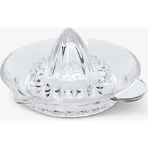 Akyüz Home Cam Limon Narenciye Portakal Sıkacağı Limonluk 14 Cm Şeffaf