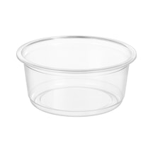 Şeffaf Gıda Kabı 8 Oz - 50 Adet