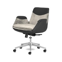 Storm Ofis Sandalyesi Krom Ayaklı Ergonomik Çalışma Koltuğu Dayanıklı Kumaş Krem Diğer