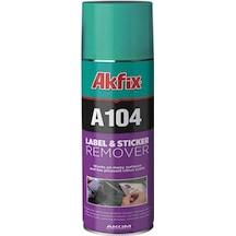 Akfix A104 Etiket Sökücü Sprey 200Ml