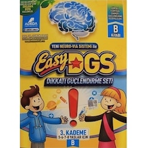 Adeda Easy Dikkat Güçlendirme Seti 5-8 Yaş B