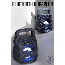 Taşınabilir Bluetooth Hoparlör Led Işıklı Uzun Pil Ömrü Renkli 27921452
