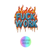Work Araba, Motorsiklet, Kask, Laptop, Cam Sticker