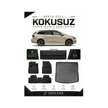 Fiat Egea Stw 2016 Model Aracınıza Özel 4d Karbonlu Kauçuk Paspas Takımı Ve Bagaj Havuzu