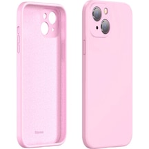 Baseus Liquid Apple iPhone Uyumlu 13 6.1 Kılıf Kamera Korumalı İçi Kadife Sili