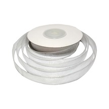 Organze Kurdele 1cm X 22m Beyaz
