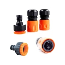 Medalyan 1/2" Hortum Musluk Bağlantı Adaptörü 2 Adet + 1/2-3/4" Musluk Adaptörü