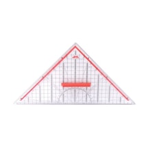 Geometrik Üçgen Cetvel, 500 Mm Ölçüyle Hassas Ölçümler İçin 1