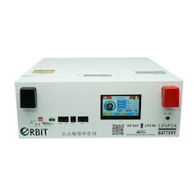 Orbit 48v 100ah Lityum Akü 5.2kw Ekranlı Metal Kasa