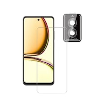 Apsuwa Xiaomi Redmi Note 13 Pro 4g Kamera Lens Koruyucu Safir Cam + Ekran Koruyucu Siyah