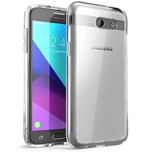 Samsung Galaxy J3 Prime (2017) Kılıf Soft Silikon Şeffaf Arka Kapak