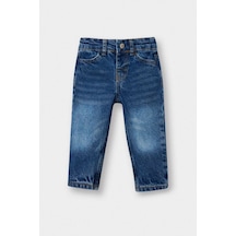 Defacto Kız Bebek Mom Fit Jean Pantolon G6750a526spnm28 Mavi-nm28