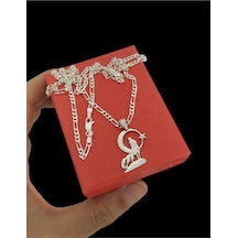 Modahilye 925 Ayar Gümüş Bozkurt Ayyıldız Kolye Gümüş