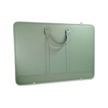 Bback Suni Deri Proje Çantası 40x55 Cm Mint Yeşil