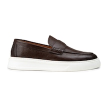 Deery Erkek Kahverengi Hakiki Deri Loafer Ayakkabı - 02043mkhvp02 Kahverengi