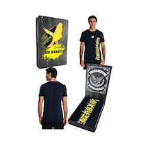 Fenerium Fenerbahçe Lisanslı 24/25 A Takım Antrenman Lacivert Uv Basklı Kutulu T-shirt Lacivert - Sarı