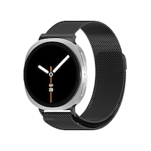 Samsung Galaxy Watch 8 40mm 44mm Uyumlu Manyetik Milanese Loop Metal Kordon