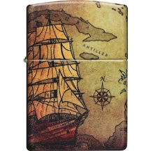 Zippo Korsan Gemisi Tasarımı Çakmak 088986