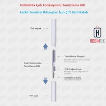 H-209 Kulaklık Temizleme Kiti Bluetooth Kulaklık Telefon Tablet Elektronik Eşya Temizleme Kalemi Yumuşak Fırça