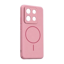 Xiaomi Redmi Note 13 Pro 4g Mika Pc Magsafe Kapak - Pembe Evimdeyokyok