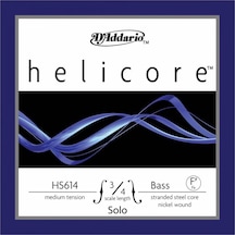 D'Addario Hs614 3/4M Helicore Solo F# Kontrabas Teli (Fa Diyez)