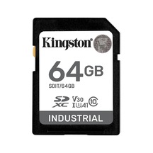 Endüstriyel Sd Kart, 100mb/s'ye Kadar, Yüksek Dayanıklılık, Uhs-ı U3 V30 A1, Sdıt/64gb