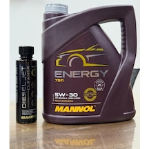 Mannol 5W-30 Energy 7511 Motor Yağı Ve Diesel Jet Cleaner Dizel Enjektör Temizleyici