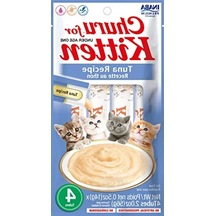 Tahılsız Kedi İkramı - Kremalı Ton Balığı, 4 Tüp, 0.5 Oz