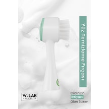 W-Lab Cosmetics Yüz Temizleme Fırçası Beyaz