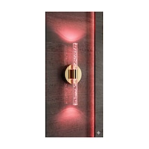 Bubbleflux Small 31 Cm Modern Tasarım Led Aplik - Duvar Lambası - Gold - Elektrikli - Rgb Kumandalı Gold Rgb