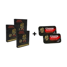 48 Hours Gold Ginseng Çikolata 3'lü + 2'li Bonbon Şeker