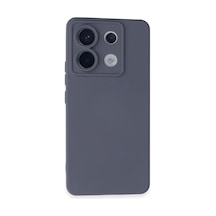 Magicool Xiaomi Redmi Note 13 Pro 5g Kılıf Nano İçi Kadife Silikon - Gri
